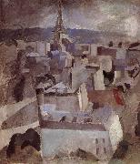 Delaunay, Robert Study for City oil painting artist